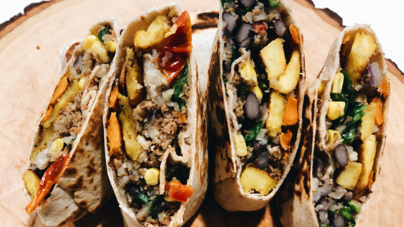 The Ultimate Stuffed Vegan Burrito