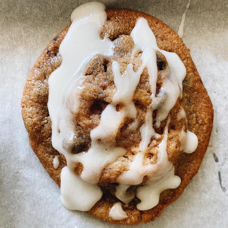 Easy Bake Chocolate Chip Cookie Stuffed Cinnamon Rolls