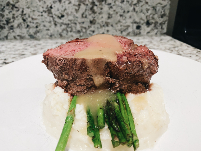 Pan-Seared Filet Mignon