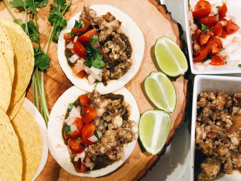 Easy to Make Pineapple Jerk Lobster Tacos