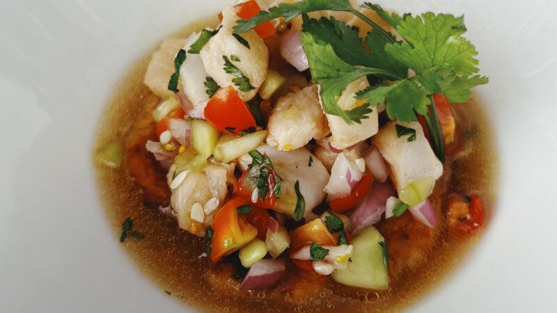 How To Make Red Snapper Ceviche with A Nigerian Pepper Soup Twist